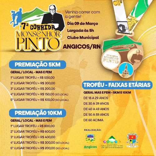 evento: 7ª CORRIDA MONSENHOR PINTO  